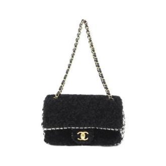 Chanel Pre-owned Vintage Schoudertas - Dames - Pre-owned - Zwart - Maat: ONE Size Leer