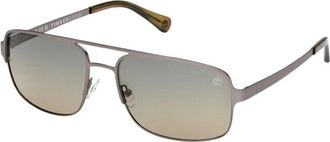 Timberland Zonnebril - Heren - Zonnebrillen - Grijs - 63 MM - Accessoires
