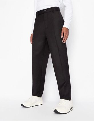 A|X Armani Exchange Mens Trousers - Black - Size: 28