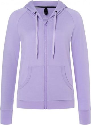 super.natural Essential Zip Hoodie Zip-Hoodie für Damen | lila