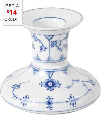 ROYAL COPENHAGEN Fluted 3In Plain Candle Holder