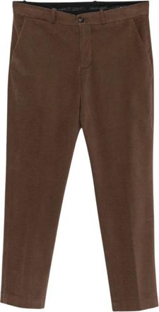Roberto Ricci Design Chinos - Heren - Broeken - Bruin - Maat: L Zijde