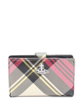 Vivienne Westwood 2020 Orb bi-fold wallet - women - PVC/Canvas - One Size - Pink