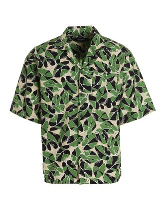 Dsquared2 Multicolor Regular Printed Shirt