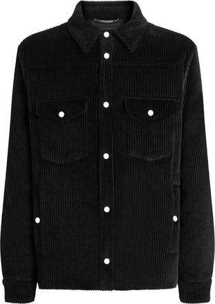 Dolce & Gabbana Corduroy Flap-pocket Jacket