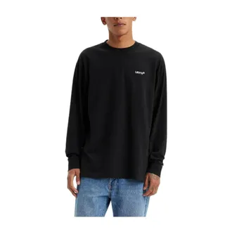 Levi's Long Sleeve T-Shirts, male, Black, XL, Long Sleeve Top