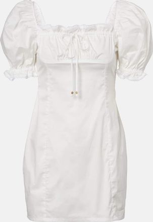 Bananhot Vestido corto Ligia de algod&oacute;n con encaje