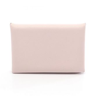 Herm&egrave;s Pink Coin Purse/Coin Case (Pre-Owned)