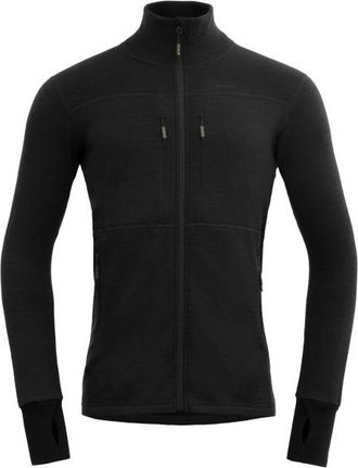Devold Egga Grid Merino Jacket Merinojacke für Herren | schwarz