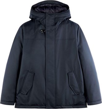 Fay double-front caban jacket - men - Polyester/Polyester/Polyamide - M - Blue