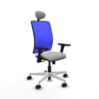 Piqueras y Crespo Silla De Oficina Piqueras Y Crespo Motilla Azul Cuero Sint&eacute;tico