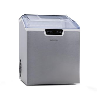 Klarstein Klarstein Fabricadora De Cubitos De Hielo Icefestival 12kg/24h Bullet Ice Acero Inoxidable