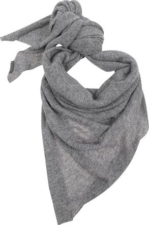 Faliero Sarti Sjaal van kasjmier - Dames - Wintersjaals - Grijs - ONE Size - Kasjmier - Accessoires