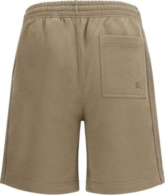 Burberry Mens Brown Cotton Bermuda Shorts