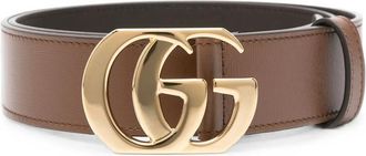 Gucci Double G Leather Belt