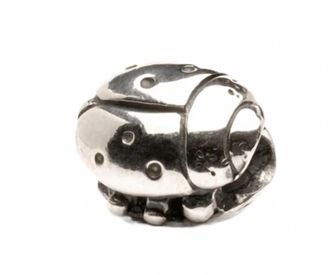 Trollbeads Womens Ladybug Beads In Silver