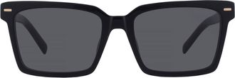 Miu Miu Grey Square Ladies Sunglasses MU 13ZS 16K5S0 55