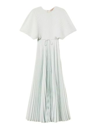 Twin-Set Long Crepe De Chine Dress