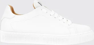 Philipp Plein Sneakers basse stringate in pelle liscia con logo applicato