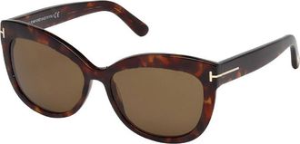 Tom Ford Mens Alistair 56Mm Sunglasses