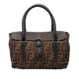 Fendi Pre-owned Handbags, female, Brown, Size: ONE SIZE Pre-owned Mini Linda Handbag
