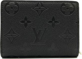 Louis Vuitton Black Monogram Noir Monogram Empreinte Wallet (Bi-Fold) (Pre-Owned)