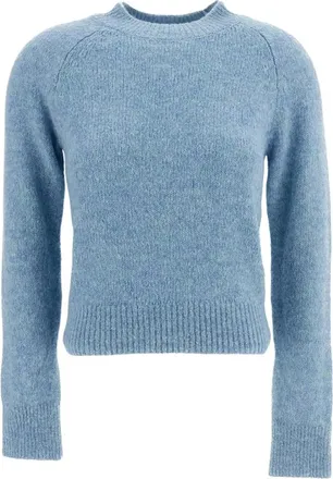 Dries Van Noten Texas Crewneck Sweater - Knitwear - Mujer - Azul - M