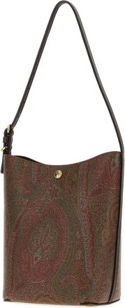 Etro Womens Printed Canvas Shoulder Bag M0019 Borse A Mano