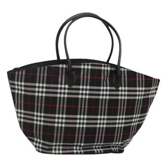 Burberry Pre-owned Tote Bags, female, Black, Size: ONE SIZE Pre-owned Vintage Tote Bag