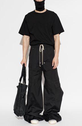 Rick Owens Wide-leg Trousers, Mens, Black