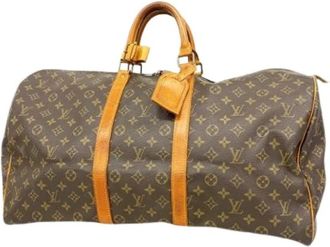Louis Vuitton Pre-owned Weekend Bags, unisex, Brown, Size: ONE SIZE Pre-owned Boston bag