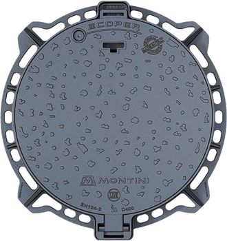 MONTINI Montini - chiusino in ghisa classe D400 ecoper t - 85 - botola 65 cm / Kg 51