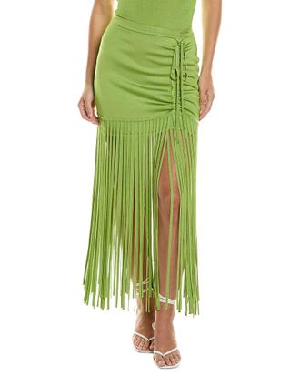 Toccin Amalia Ruched Mini Skirt