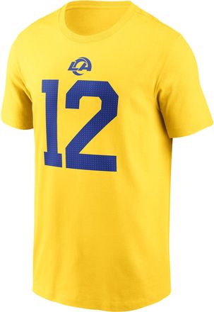 Nike Puka Nacua Los Angeles Rams Nike Mens NFL T-Shirt in Brown | N19977I9XF-0AH