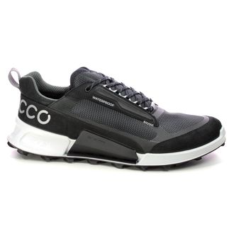 Ecco Ecco Biom 2.1 X Mountain Nubuck Leather Mens Outdoor Trainers - Black Magnet Black - Size:UK 10.5-11