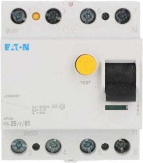 OEM Disyuntor Diferencial 4p 25a 01a Tipo Ac Pf625401 286505