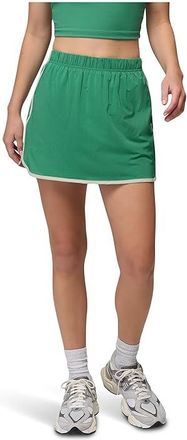 Prana Railay Scallop Skort Womens Shorts Jade : MD, Elastane/Polyester