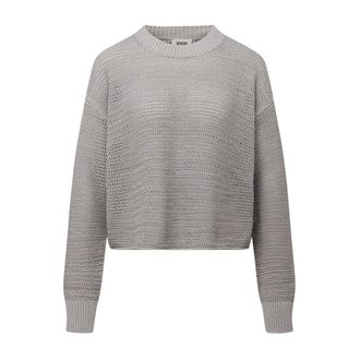 Drykorn Malese Pullover - female - Drykorn - Round-neck Knitwear - Gray - S - Knitwear