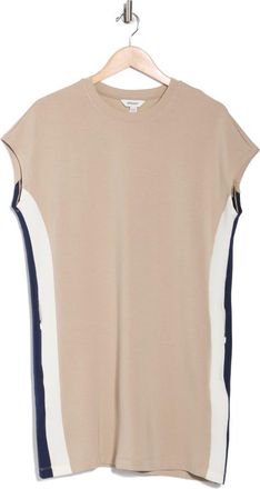 Spanx AirEssentials Colorblock Minidress in Ashwood/Powder/Timeless Navy at Nordstrom Rack, Size X-Small