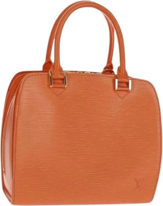 Louis Vuitton Pre-owned Handbags, female, Orange, Size: ONE SIZE Pre-owned Handbag
