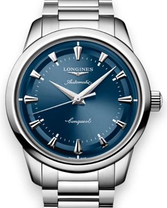 Longines Hertiage Automatic Blue Dial Mens Watch L1.650.4.92.6