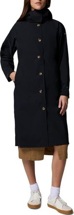 Columbia AmazeTrench Rain Jacket in Black at Nordstrom, Size Xx-Large