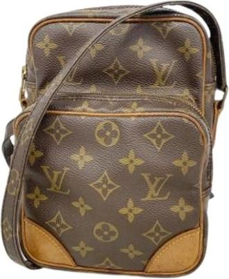 Louis Vuitton Pre-owned Cross Body Bags, female, Brown, Size: ONE SIZE Pre-owned Shoulder Bag