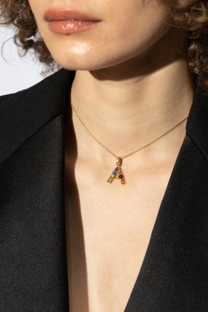 Dolce & Gabbana Pendant With Gemstones, Womens, Multicolour