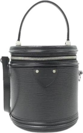 Louis Vuitton Pre-owned Vintage Handbag - Dames - Vintage Handtas - Zwart - ONE Size - Leer - Vintage