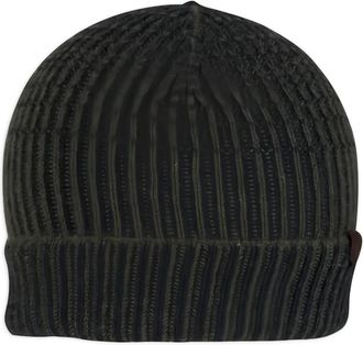 Maurizio Baldassari Berretto a coste - Verde