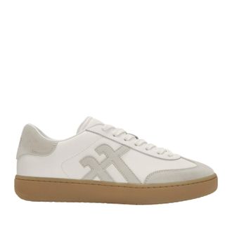 FitFlop Fitflop Womens The Dash T-Toe Leather/Suede Trainers in Urban Mix