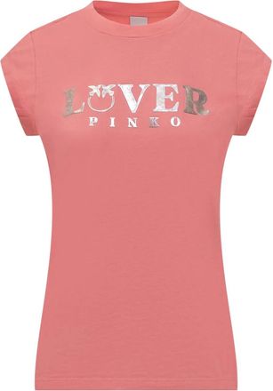 Pinko T-shirt con logo - Rosa