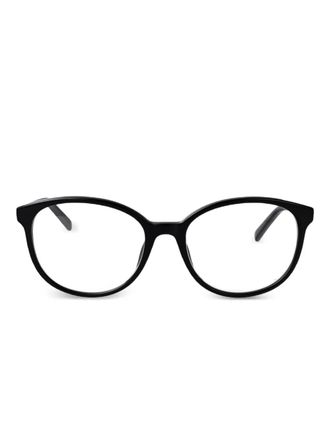 Gucci Bril met rond montuur - Zwart
