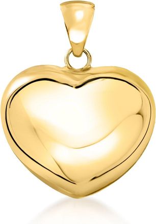 Ross-Simons Italian 18kt Yellow Gold Heart Pendant
